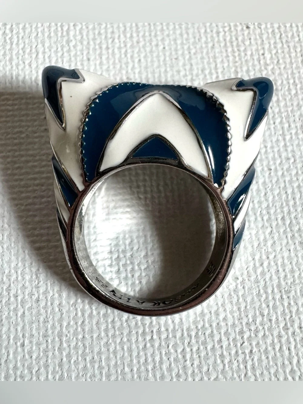 Star Wars Sterling Silver Ahsoka Lives Enamel Ring 925 Ahsoka Tano Clone Wars 8